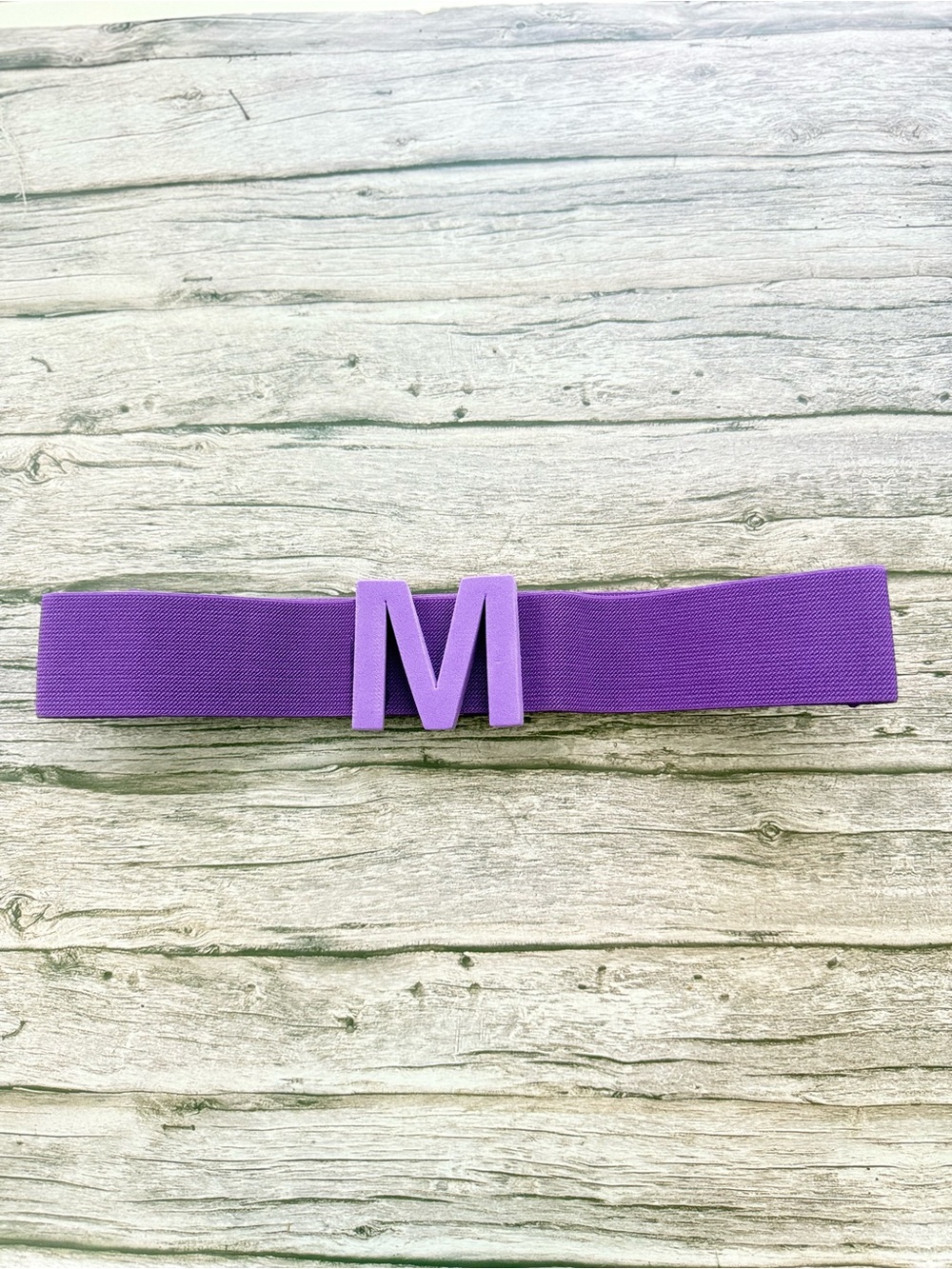 Purple Belt with M Buckle Accessories Cosplay Halloween